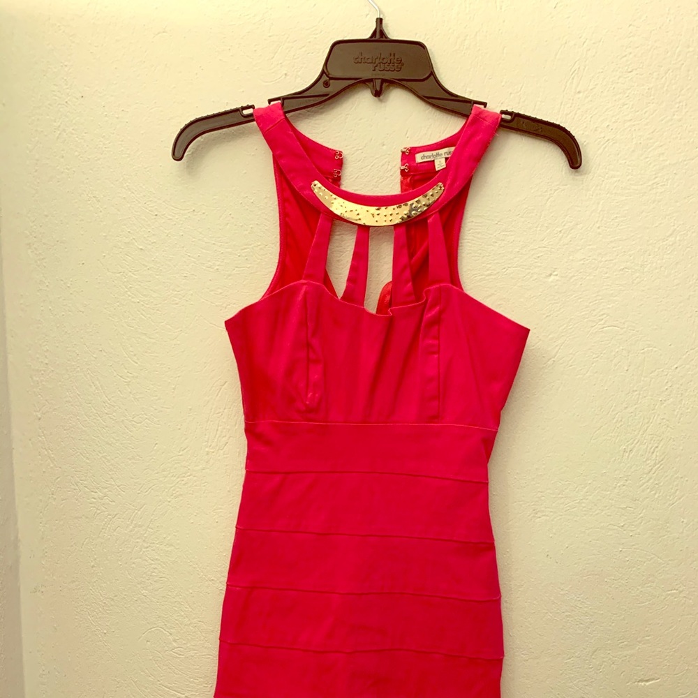 Sold!! Hot Pink Bodycon Dress